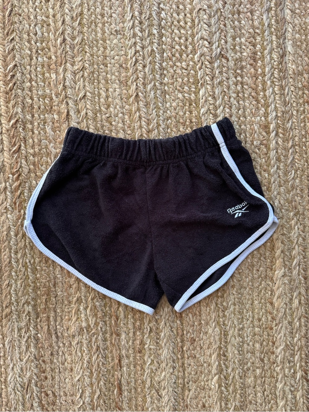 Terry cloth reebok shorts